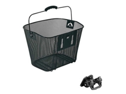 Cesta Unisex PNK Frontal com fixação automática (Preto - Tamanho Único)