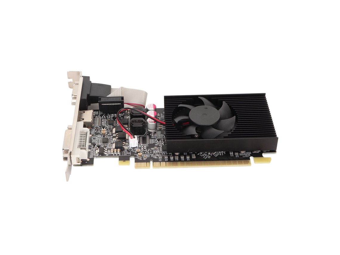 Placa De Vídeo Gt730 2gb Gddr3 64 Bit Com Cooler De Um Cooler E Interface Vga Dvi