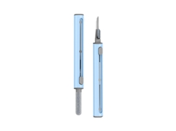 Kit De Limpeza Eletrônica, Caneta De Limpeza Para Fones De Ouvido Bluetooth 3 Em 1 (azul Celeste) Spqment
