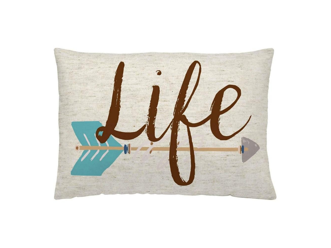 Capa de Travesseiro Naturals Dream 50 X 30 Cm