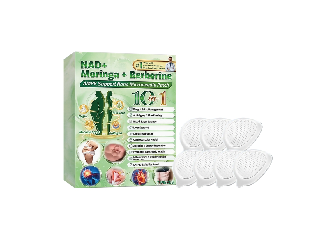 Patch de Microneedles com Moringa para Tratamento Corporal LAXISCREED