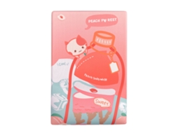 Mouse Pad Ergonômico Com Suporte Para Punho, Base Anti Derrapante Para Digitação Fácil E Alívio De Dor, Cor De Soda De Pêssego