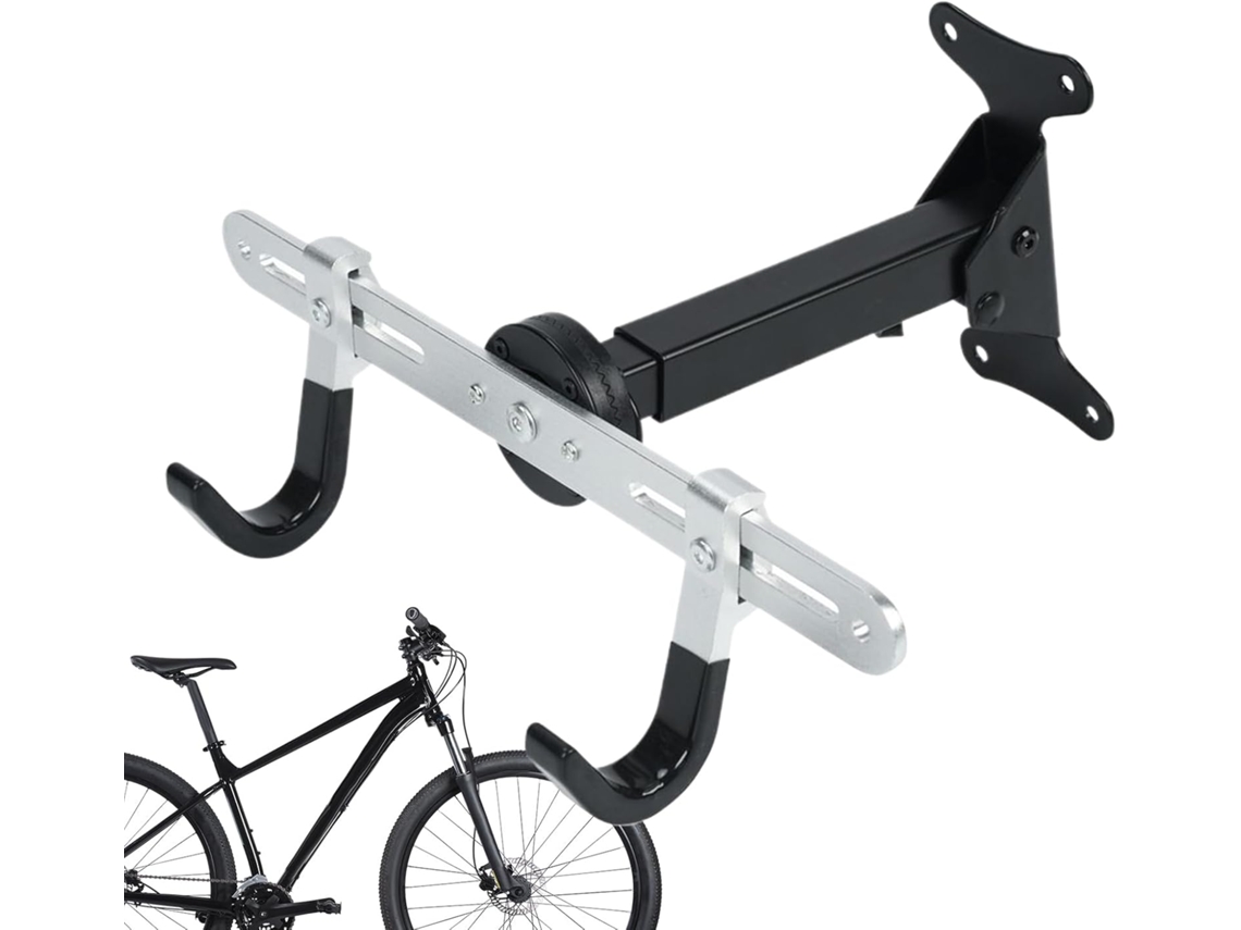 Suporte Parede Bicicletas Organizador Resistente Suspensão Ajustável Armazenamento Oficina Economiza Espaço GOKOCO