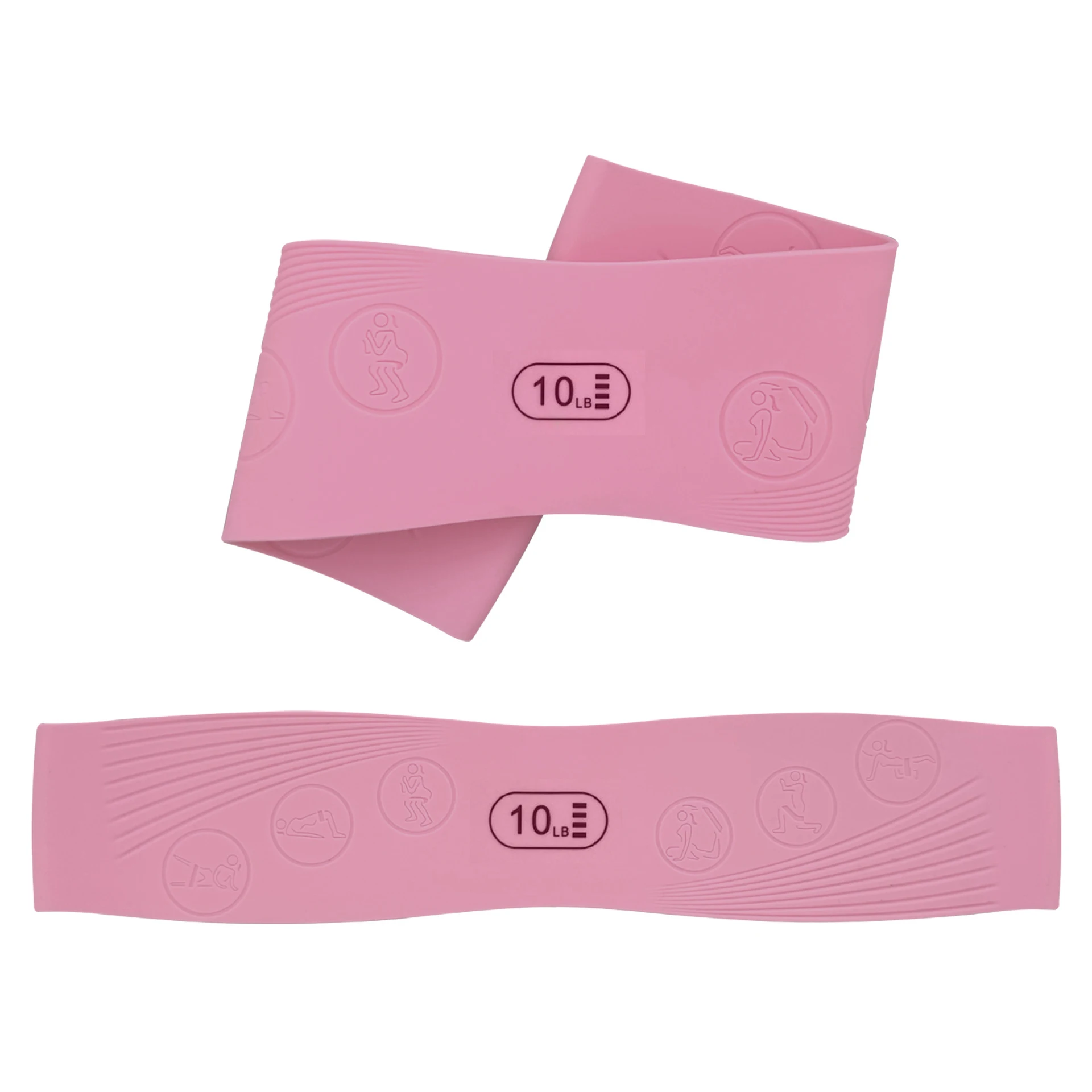Faixa De Resistência De Silicone (4,5 Kg), 5 Níveis De Resistência.