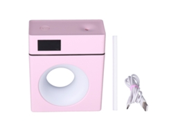 Humidificador Aromaterapia 500ml Usb Diffusor de Névoa Rosa para Casa Escritório Carro | S/MARCA