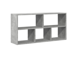 Prateleira de Parede Deriv. Madeira Cinza Cimento MAISON EXCLUSIVE (100x25x50 cm)