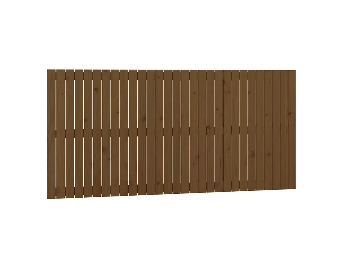 Cabeceira de Parede MAISON EXCLUSIVE em Pinho Maciço Castanho mel (185x90 cm)