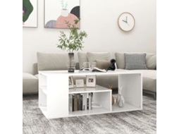 Vidaxl Mesa De Centro 100x50x40 Cm Derivados De Madeira Branco