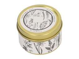 Vela Aromática Laxiscreed De Cera De Soja 70g Com Campânula Azul Para Ambiente Relaxante