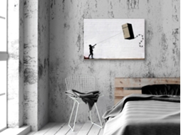 Quadro ARTGEIST Flying Fridge (1 Part) Wide (60x40)