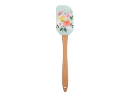 Esptula De Silicone Com Cabo De Madeira Utenslio De Cozinha Resistente Ao Calor Para Panelas Antiaderentes, 30 Cm Nostalgia88 (12 Polegadas)