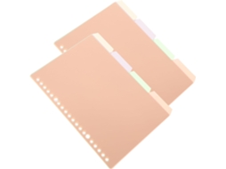 Conjunto De 10 Divisórias Para Livros, Marcadores De Páginas E Canetas Para Folhas Soltas. Gokoco