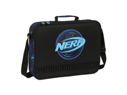 Pasta Escolar NERF Boost Preto 38 x 28 x 6 cm