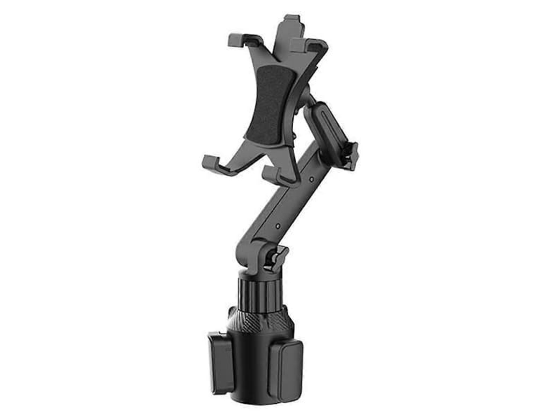 Suporte Universal Para Celular E Tablet Com Encaixe Para Copo E Pescoço Longo, Com Rotação De 2 Eixos.
