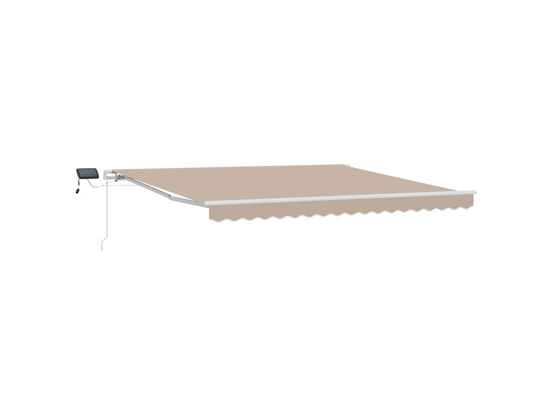 Toldo Retrátil com Manual 400 ×350 Cm Tecido MAISON EXCLUSIVE