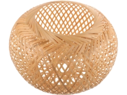Luminária Pendente De Bambu Trançado, Iluminação De Teto Natural, Leve E Resistente, Adequada Para Hotéis E Outros Ambientes.
