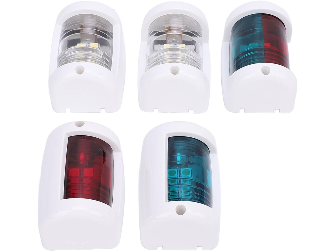 Kit de Faróis de Navegação LED SFUSHOS resistente para embarcações 12m, DC12v 0,85w