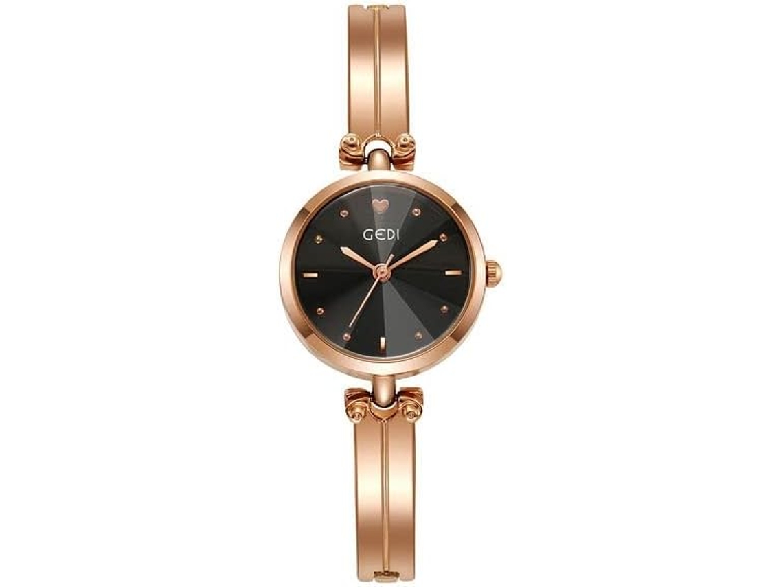 Gusshious Pulse Watches Relógio Elegante Feminino-rosa Ouro Branco B