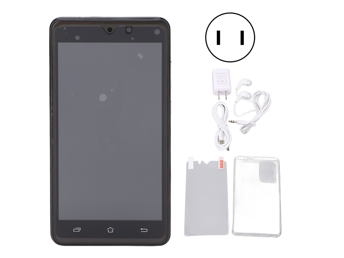 2026zentro-telefone Celular S21 Ultra 5.8 Polegadas Android 11.0 2.4g 5g Wifi 2gb 16gb Câmera 5mp/8mp Preto
