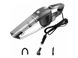 Lurelia Aspirador Portátil Sem Fios Para Carro, 120 W, Usb, Luz Led