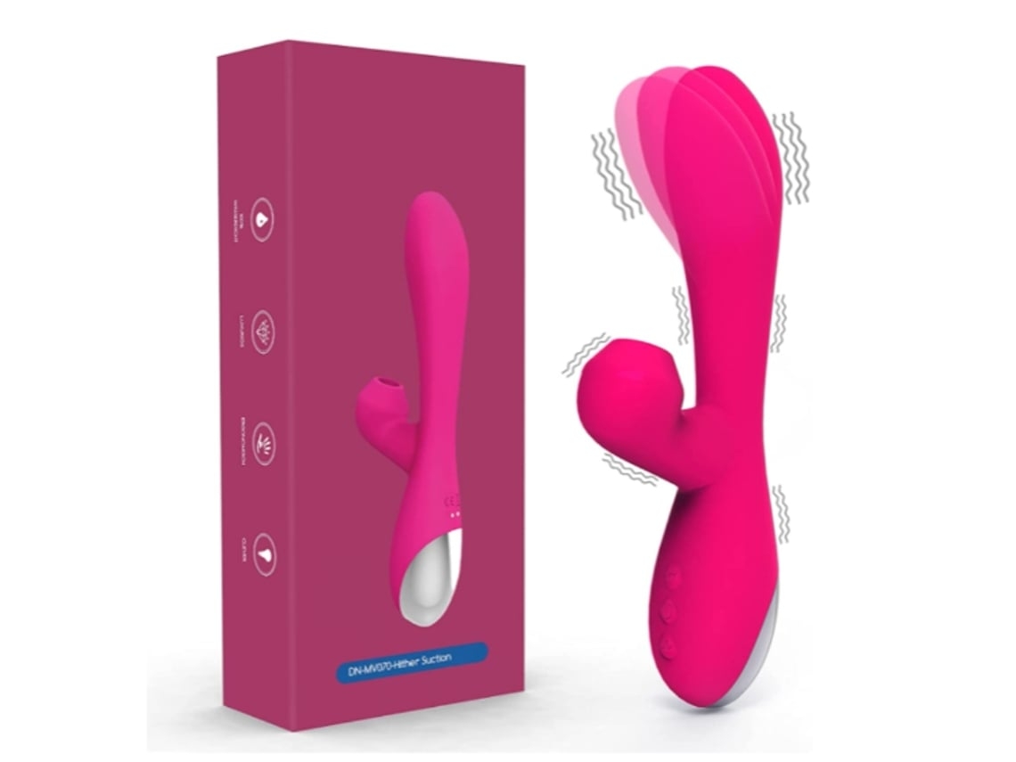 Brinquedos De Sexo Anel De Sucção Clitoral E Dildo Com Vibradores Para O Ponto Ge Glande Peniano Para Casais Homens E Mulheres Rosa Gusshious