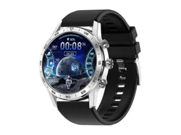 Relógio Inteligente Loaniy Dt70 Com Visor Duplo Analógico E Digital Para Chamadas