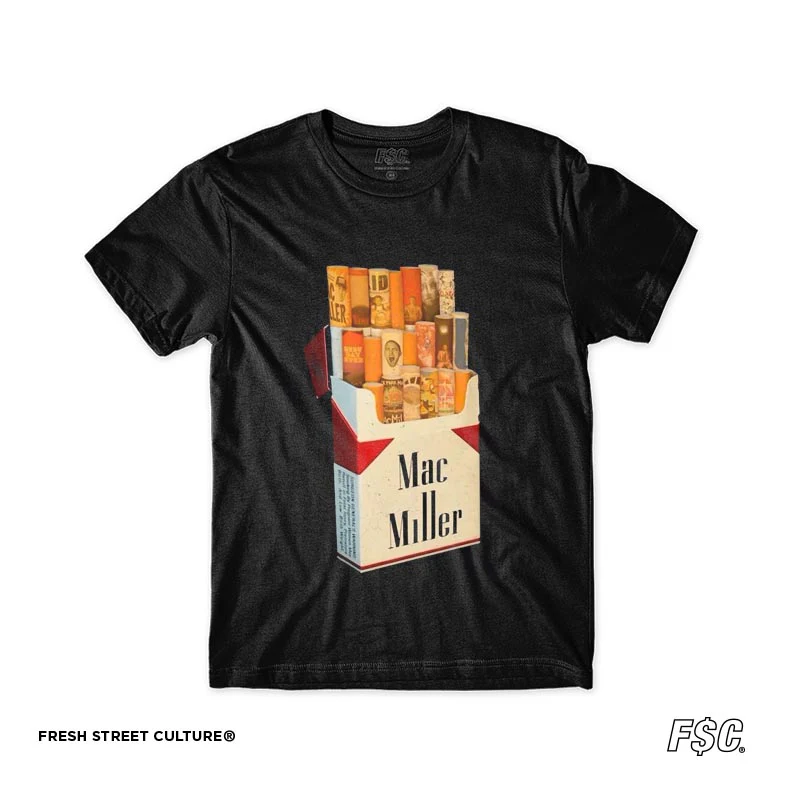 T-shirt Rockinstone Mac Miller / Cigarette(m)