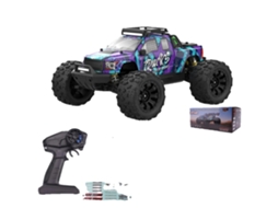Carro Rc, Velocidade De 80km/h, Escala 1/14, 4 Canais, Pt14r Roxo 2b