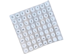 Adesivos De Teclas Em Relevo Para Teclado, Resistentes Ao Desgaste, Ideais Para Escritório, Trabalho E Uso Em Laptops Adesivos De Tecla Gokoco
