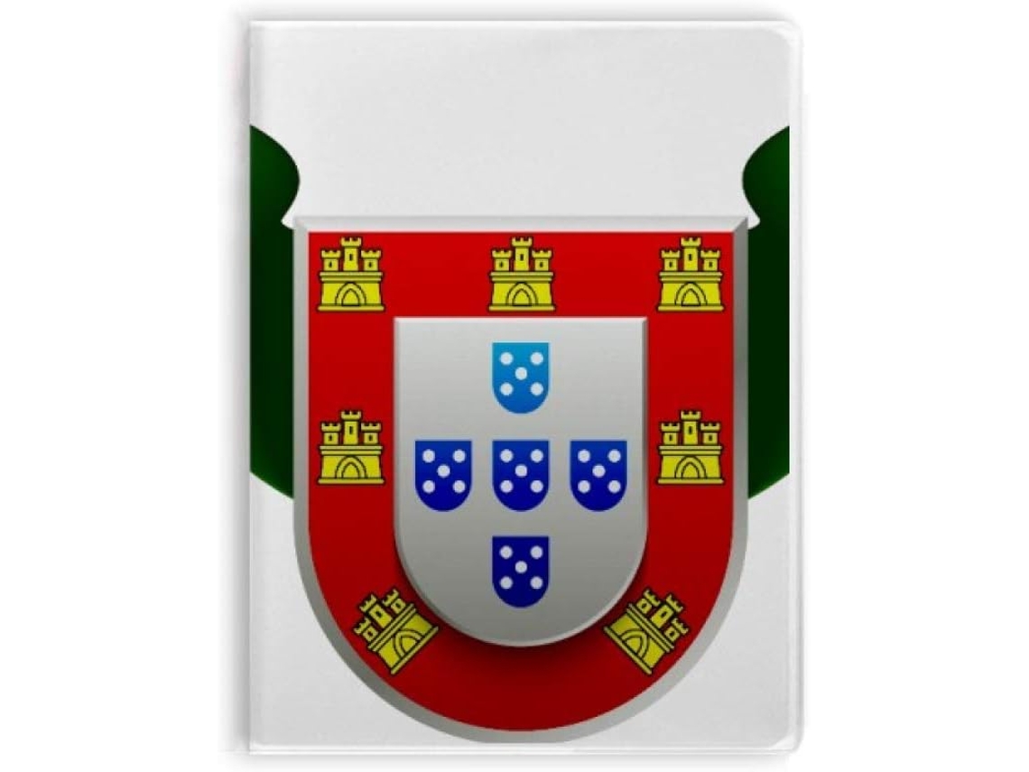 Carnet De Notas Com Emblema Nacional De Portugal Com Sopa De Cobertura