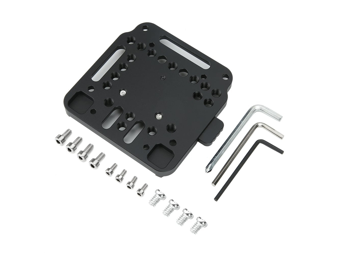 2026 placa de Liberación Rápida V‑lock para Baterías, Base V‑lock, Placa Base de Batería
