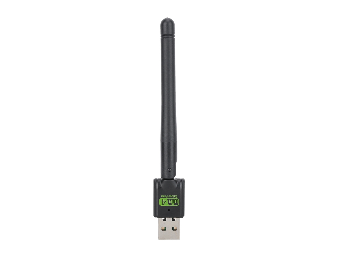 Cartão De Rede Sem Fio 150m 2.4g Usb2.0 Para Chipset Realtek Rtl8188gu, Sem Driver Luz Dourada