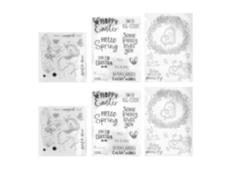 Sellos Transparentes Diy 6 Hojas Para Scrapbooking, Tarjetas Y Manualidades Decorativas