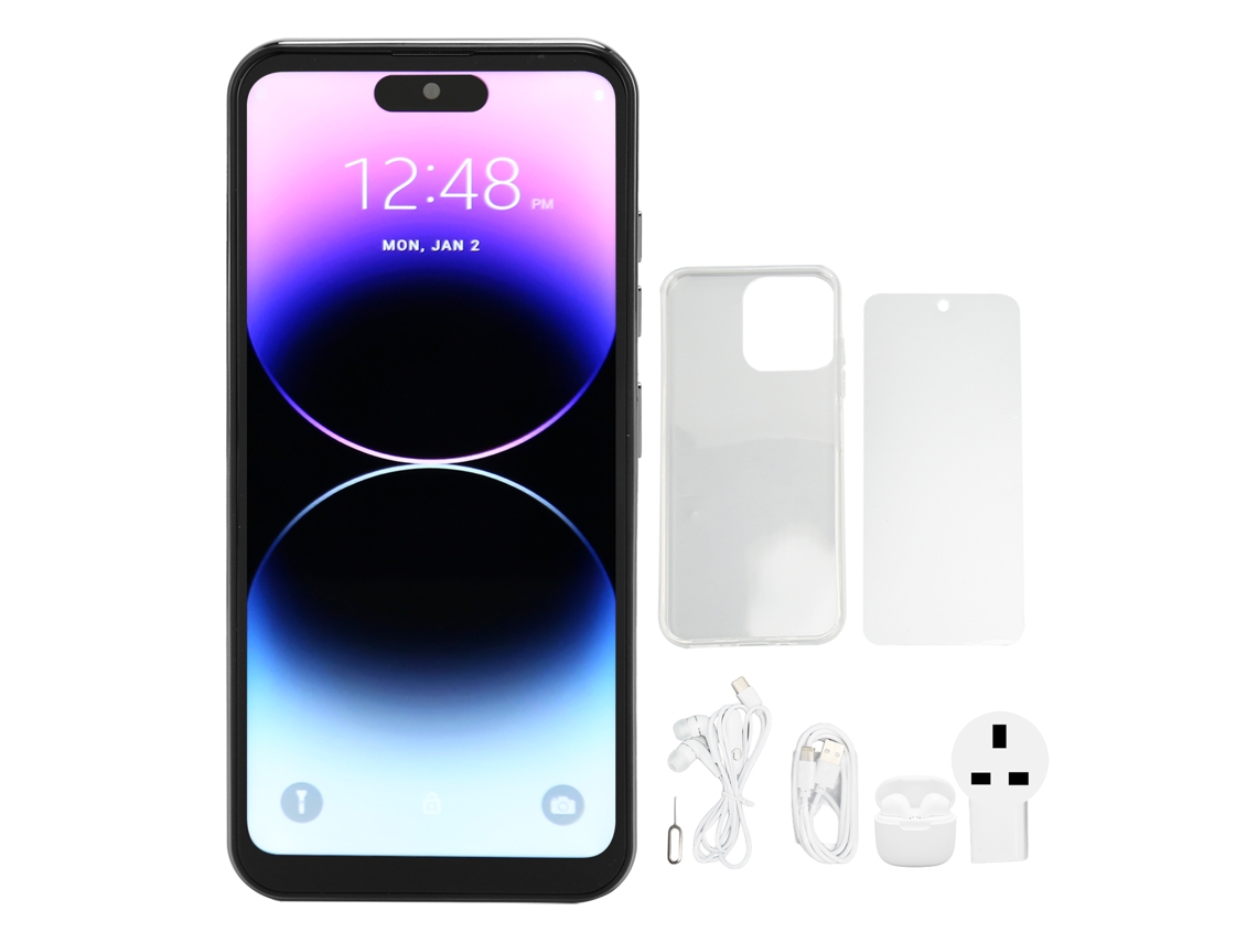 Laxiscreed Desbloqueio De Smartphone Com Fones Bluetooth Branco E Bateria De 7000mah