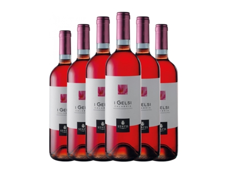 Vinho rosé STATTI I Gelsi Rosé Gaglioppo Calabria (0.75 L - 6 Unidades)
