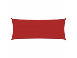 Sun Sail, Sun Sails Vidaxl Vermelho Polietileno (2 X 5 M)
