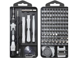 Conjunto De Bits De Precisão, 122 Em 1, Mini Conjunto De Chaves De Fenda De Precisão Para Reparos Portáteis. Aquaforge