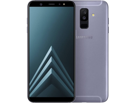 Smartphone SAMSUNG Galaxy A6+ 32 GB Cinza — Android 8 | 6'' | Octa-Core | 3 GB RAM | Dual SIM