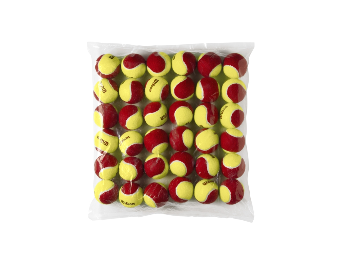 Conjunto de 36 Bolas de Ténis WILSON Starter