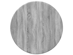 Tampo de Mesa Cinza Sonoma 30x30x1,5 cm Madeira Processada MAISON EXCLUSIVE