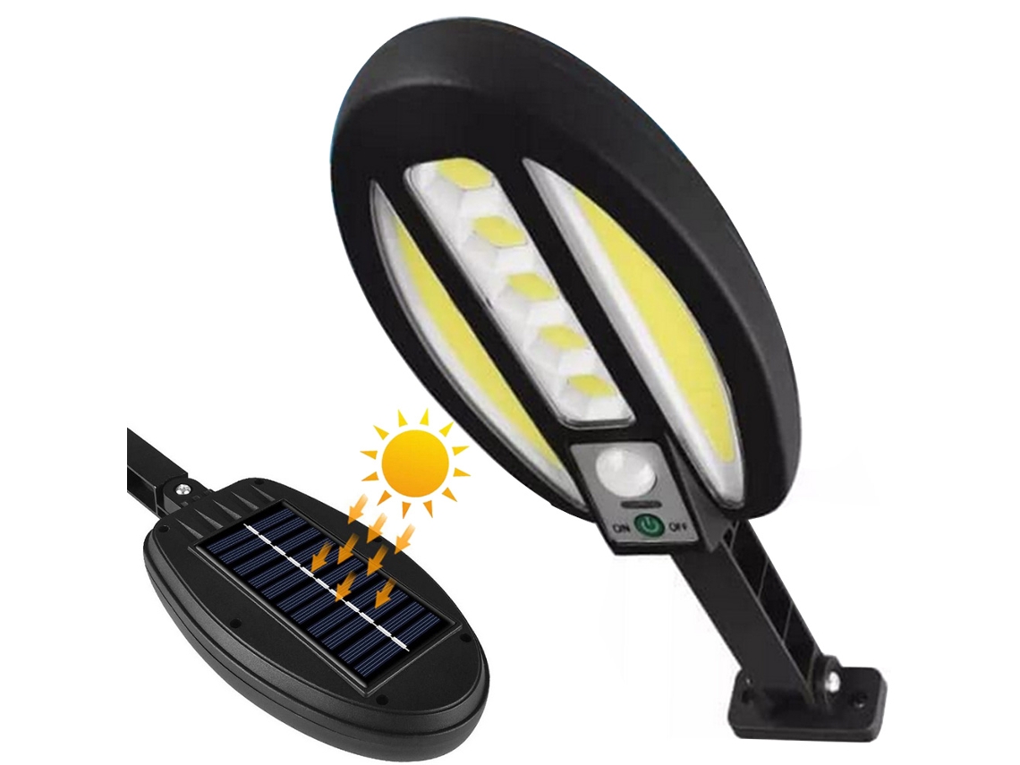 Lâmpada Solar Com Sensor De Movimento, Para Iluminação E Decoração Exterior Conforme As Características Indicadas