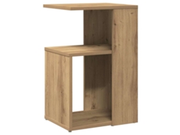 Side Table, Side Tables Vidaxl Marrom Madeira Processada (n/a)