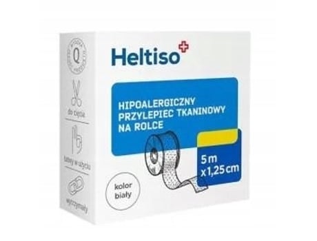 Fita De Tecido Heltiso, Adesivo 5m X 1,25cm Medicinae