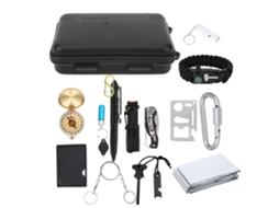 Kit de Sobrevivência 15 em 1 Multifuncional Outdoor