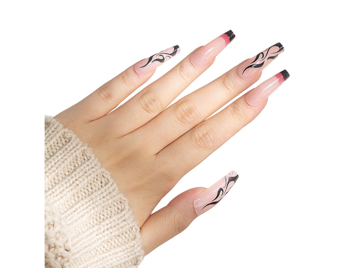 Elysve Unhas Postiças Em Algodão Natural E Madeira