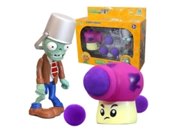 Lurelia Plantas Vs. Zumbis Infantil De Plástico Macio, Brinquedo Infantil, Para Oferta E Decoração