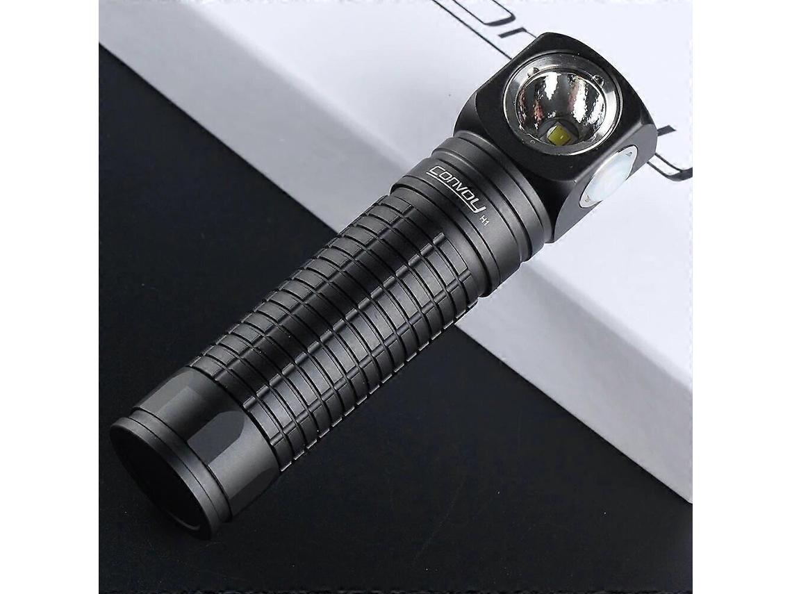 Farol De Led Convoy H1 2 Em 1 Edc Sst20 1000lm, Alta Intensidade De Luz , Ideal Para Camping, Pesca, Caça E Ciclismo. Olysi Shop (18650)