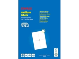 Etiquetas Multiusos STAPLES (A4 - 105x148 mm - 4 Etiquetas por Folha - 100 Folhas)