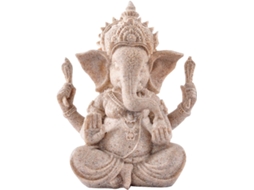 Estátua De Buda Ganesha, Estátua Tradicional Indiana, Feita À Mão, Decoração De Casa, Escultura De Arenito, Estátua Feita À Mão Zeuxo
