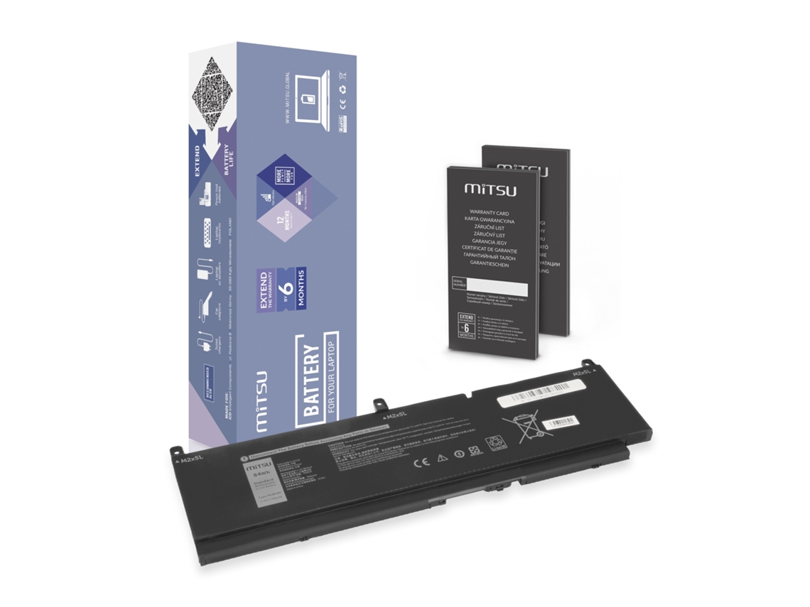Bateria Mitsu para Dell Precision 7550 7760